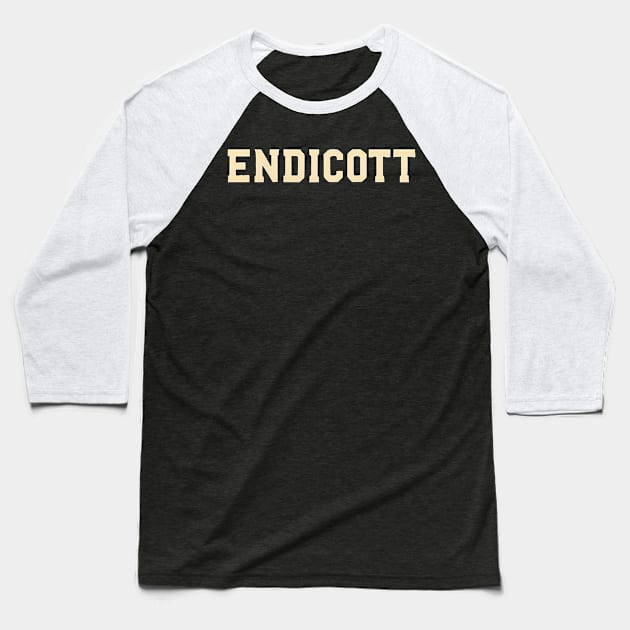 Endicott Baseball T-Shirt by Hashnimo